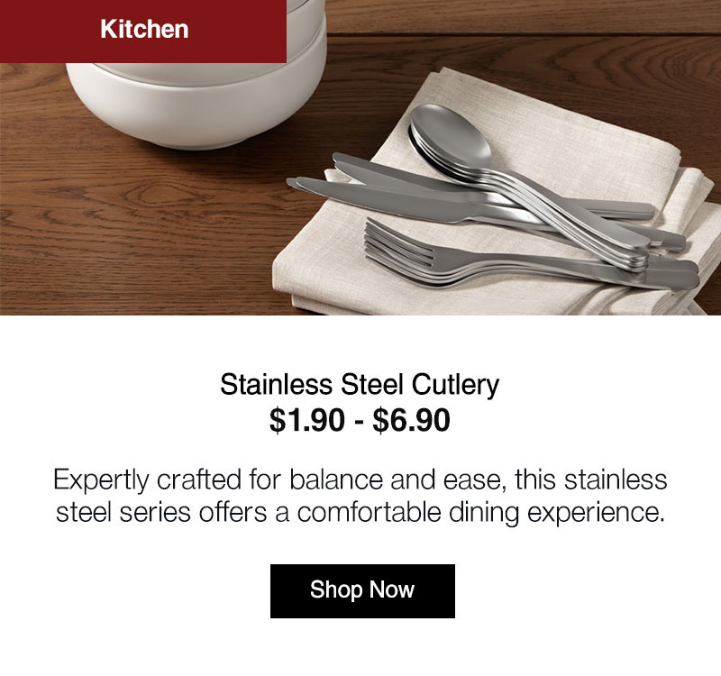 Shop Stainless Steel Cutlery Series