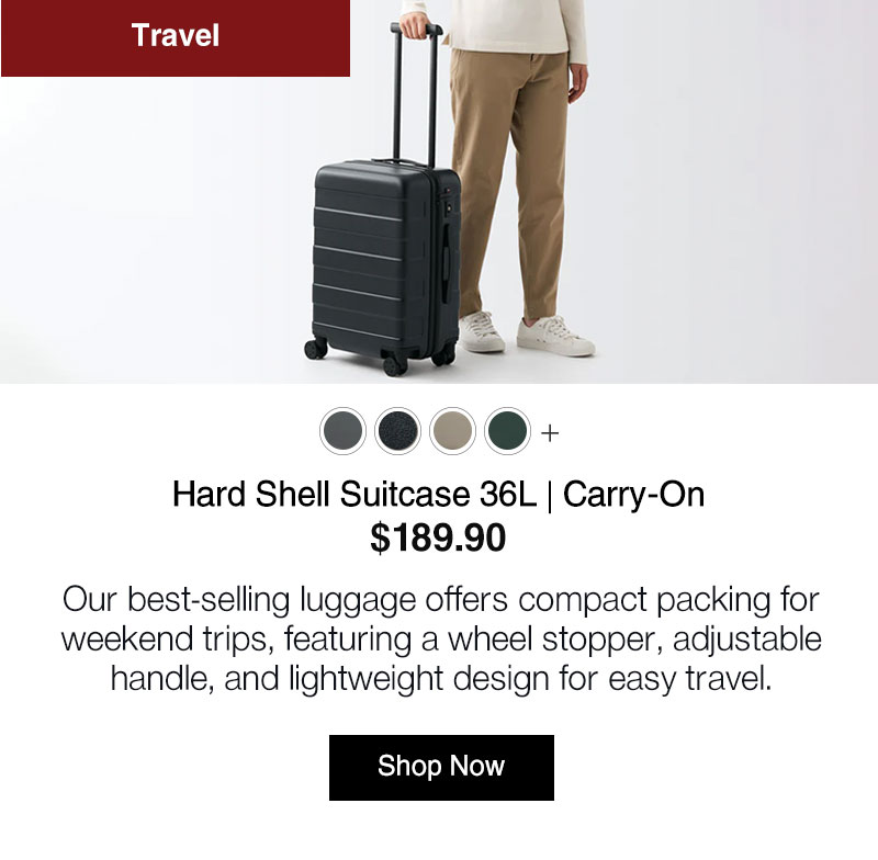 Shop Hard Shell Suitcase 36L | Carry-On