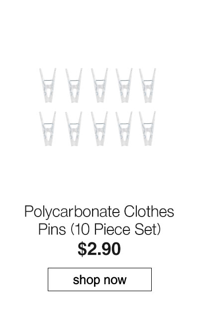 Shop Polycarbonate Clothes Pins (10 Piece Set)