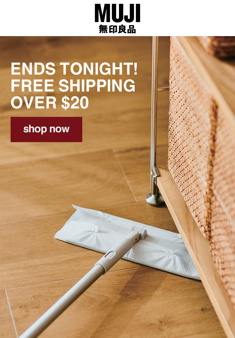 Get Free Shipping Over $20 Ending Tonight!