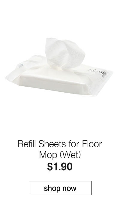 Shop Refill Sheets for Floor Mop (Wet)