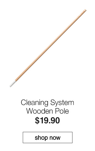 Shop Cleaning System Wooden Pole