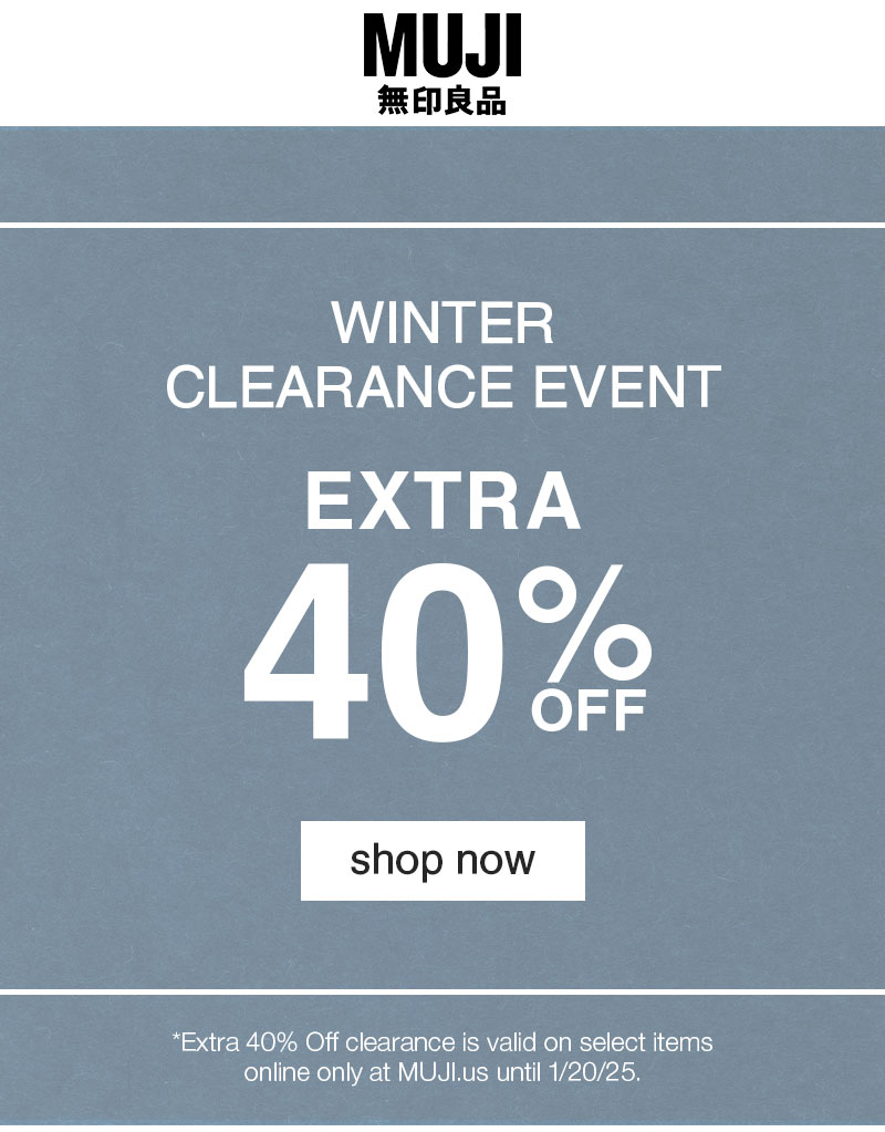 Shop Extra 40% Off Clearance