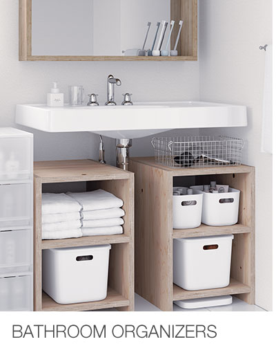 Shop Bathroom Organizers