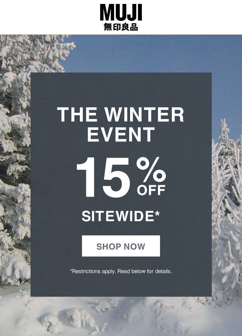 Shop 15% Off Sitewide