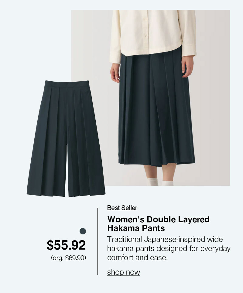 Shop Women's Double Layered Hakama Pants