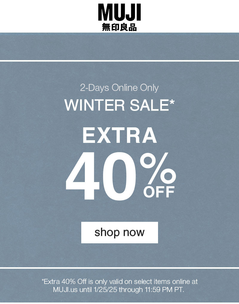 Shop Extra 40% Off Clearance Items