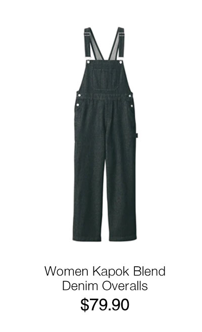 Shop Women Kapok Blend Denim Overalls