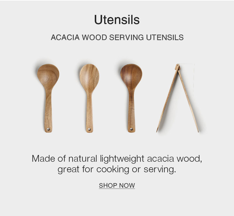 Shop Acacia Wood Cooking Utensils