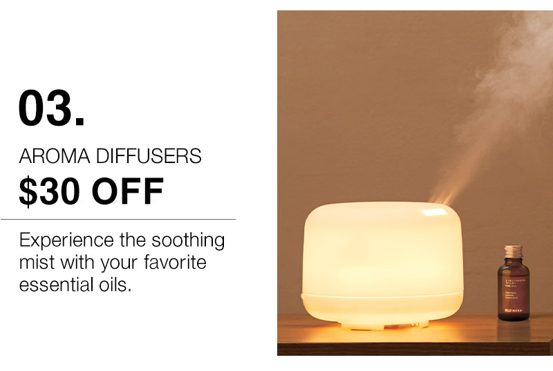 Shop $30 Off Aroma Diffusers