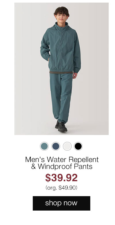 Shop Men's Water Repellent & Windproof Pants