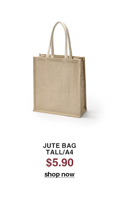 Shop Jute Bag Tall/A4