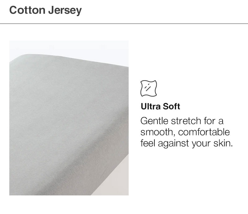 Shop Cotton Jersey Bedding