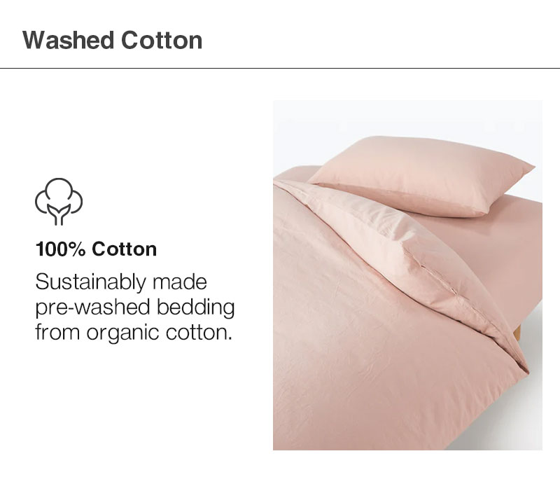 Shop Washed Cotton Bedding