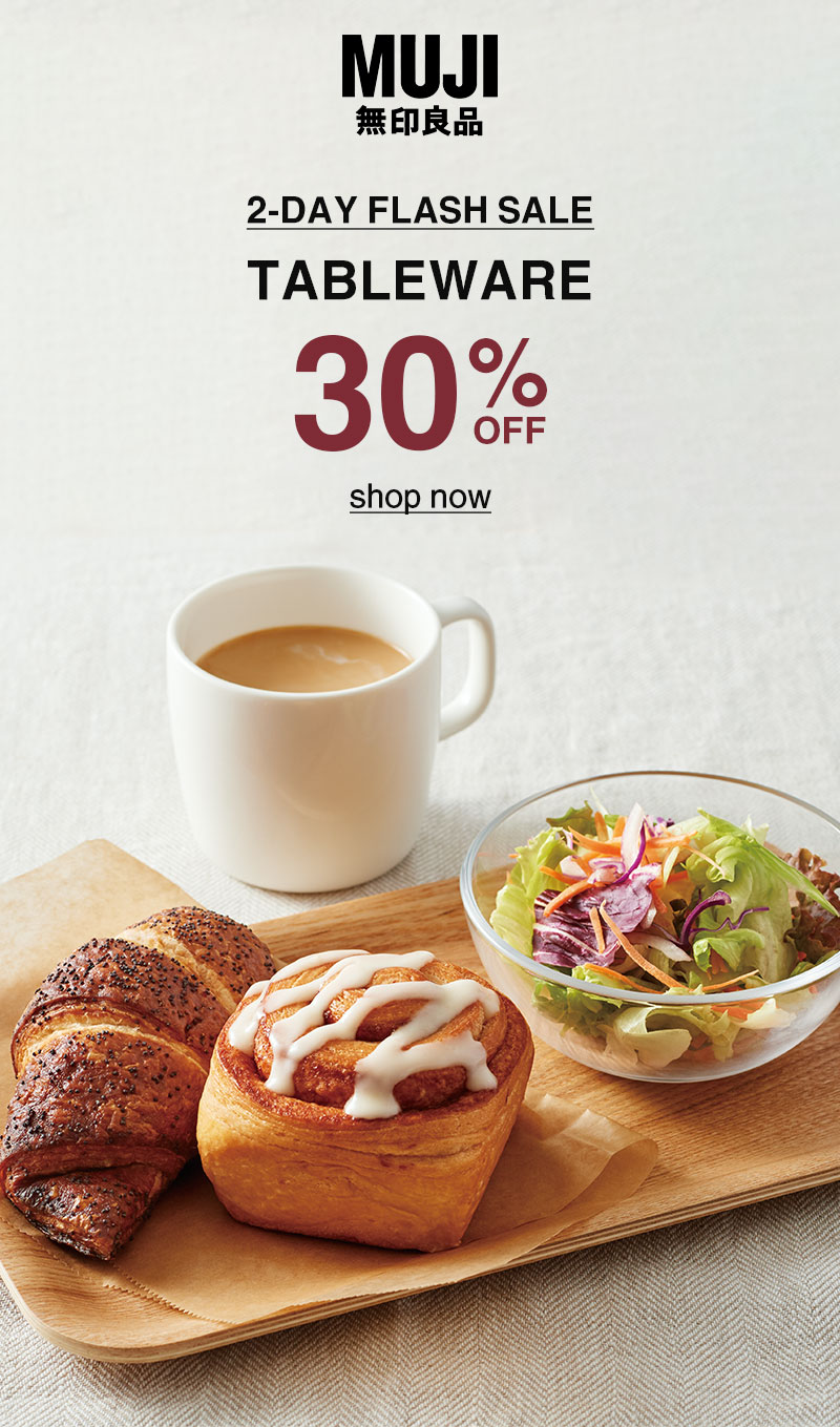 Shop 30% Off Tableware Today Online Only!