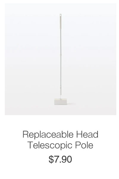 Shop Replaceable Head Telescopic Pole