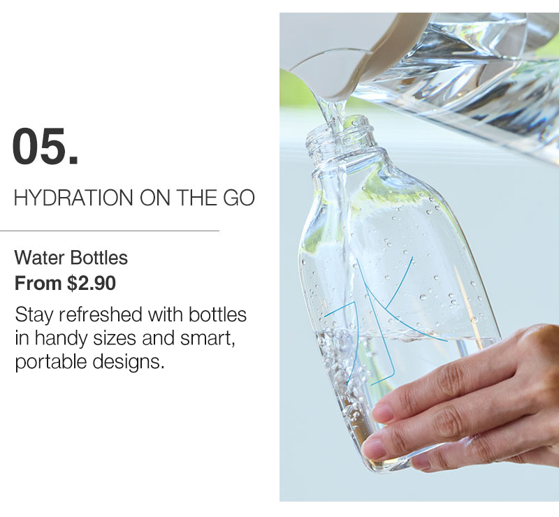 Shop Water Bottles From $2.90