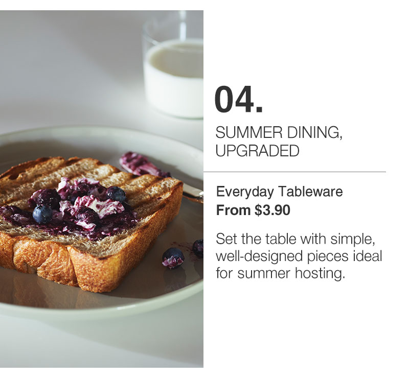 Shop Everyday Tableware From $3.90