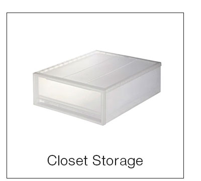 Shop Closet Storage