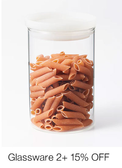 Shop Glassware 2+ 15% OFF