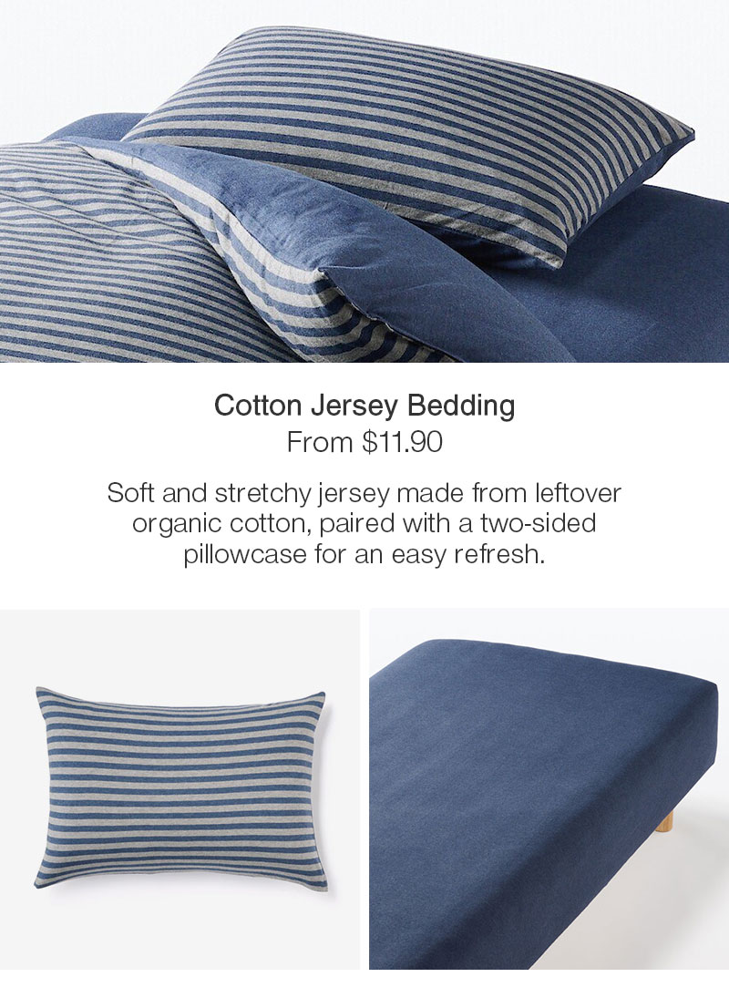 Shop Cotton Jersey Bedding