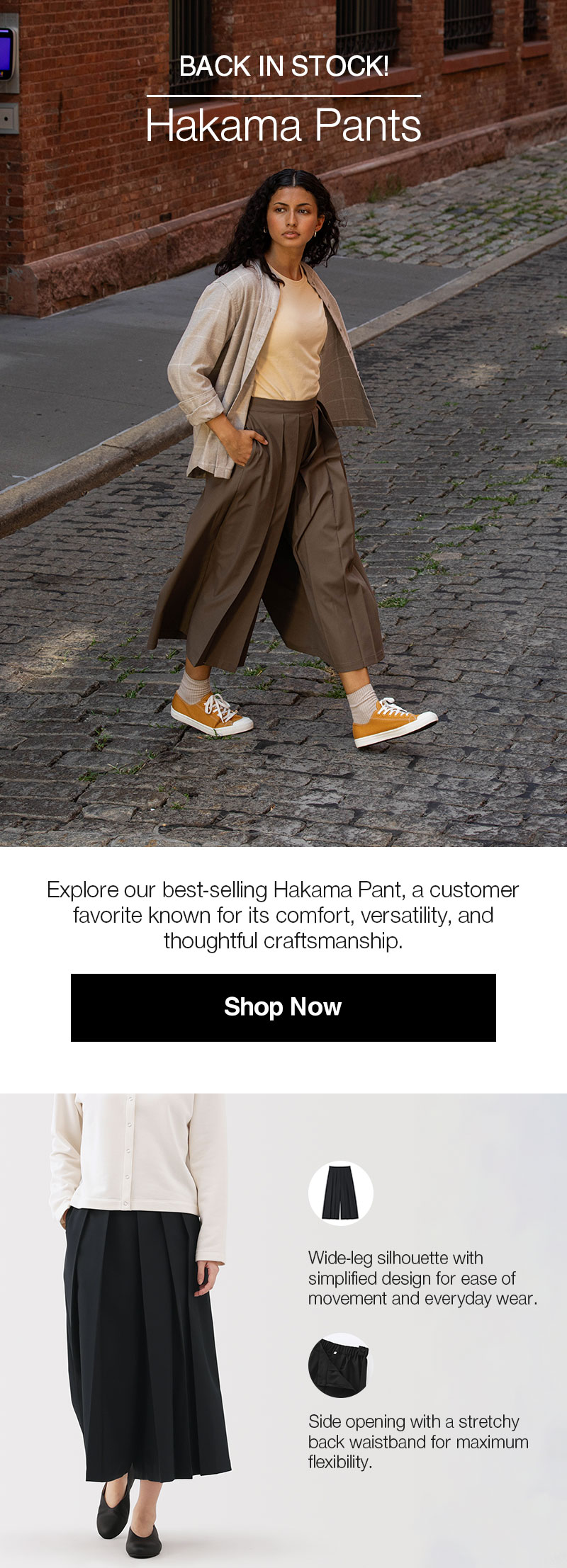 Back In Stock! Hakama Pants