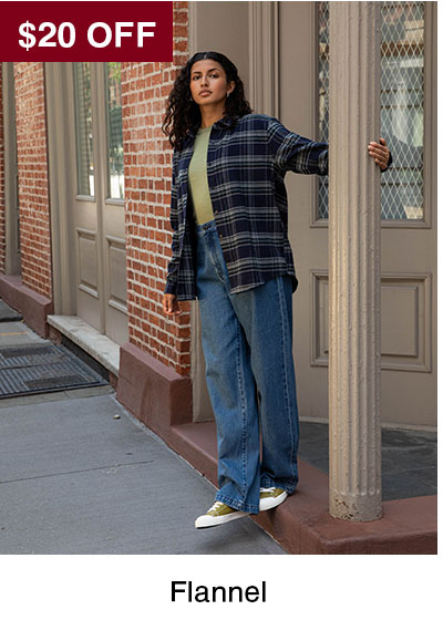 Shop $20 OFF Flannel