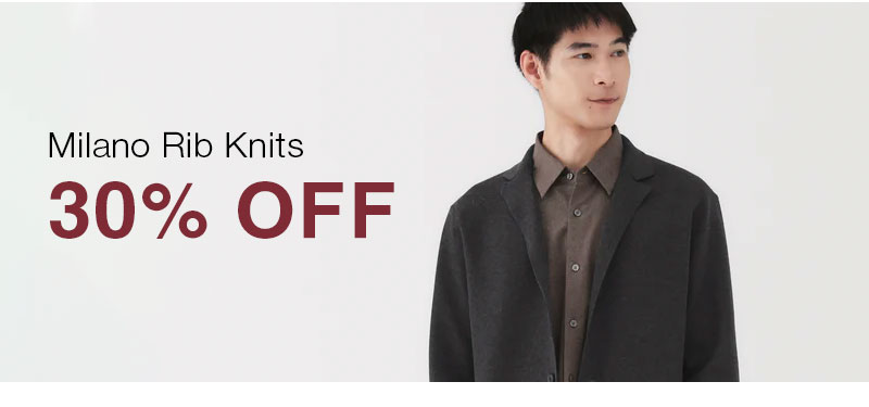 Shop Milano Rib Knits 30% OFF