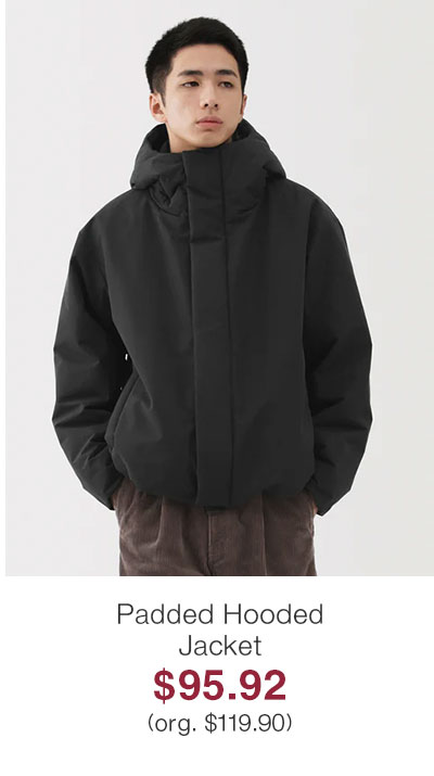 Shop Padded Hooded Jacket