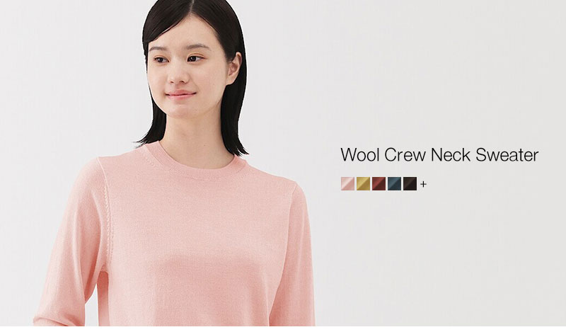 Shop Women's Wool Crew Neck Sweater