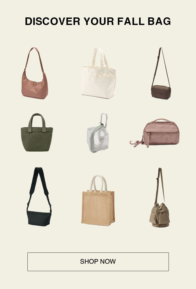 Discover Your Fall Bag