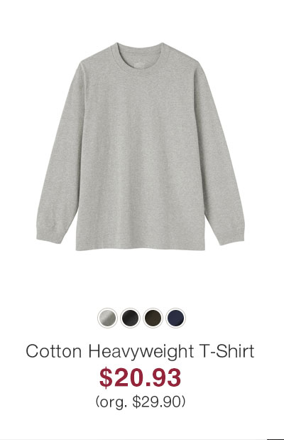 Shop Cotton Heavyweight T-Shirt