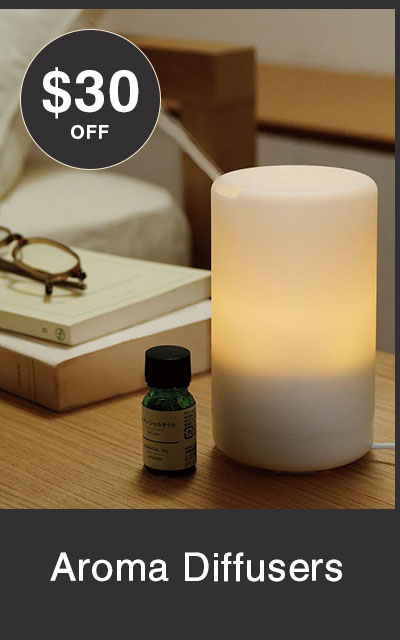 Shop Aroma Diffusers $30 OFF