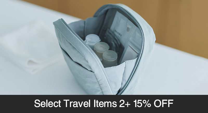 Shop Select Travel Items 2+ 15% OFF