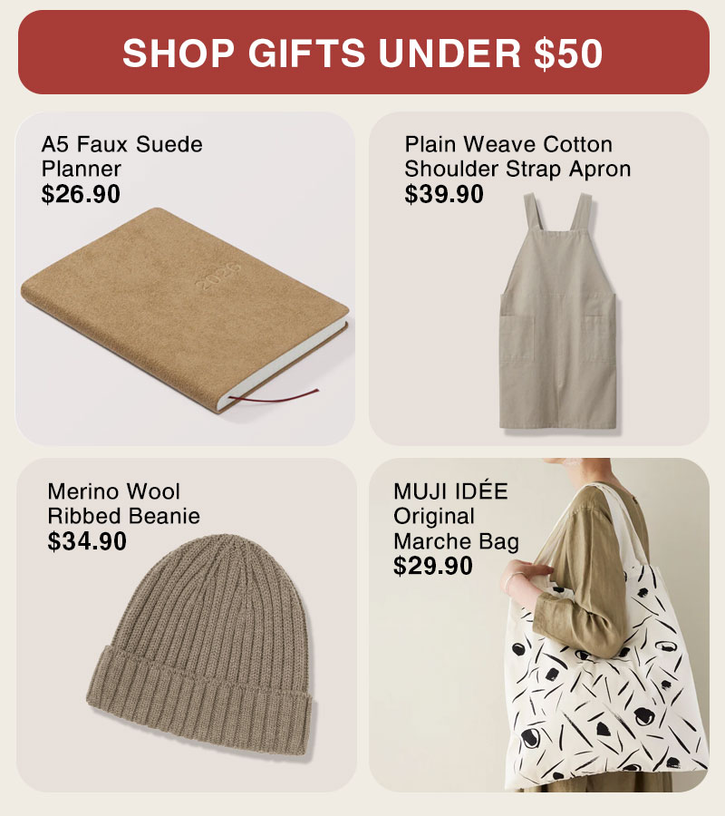 Shop Gifts Under $50