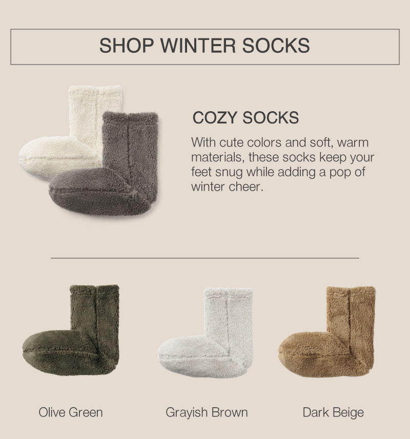 Shop Cozy Socks