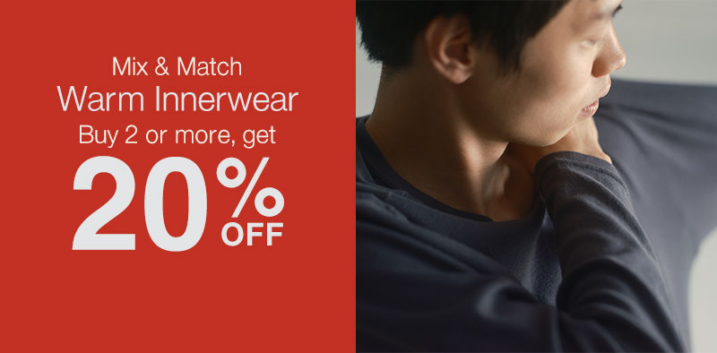 Shop Warm Innerwear Buy 2+, Get 20%