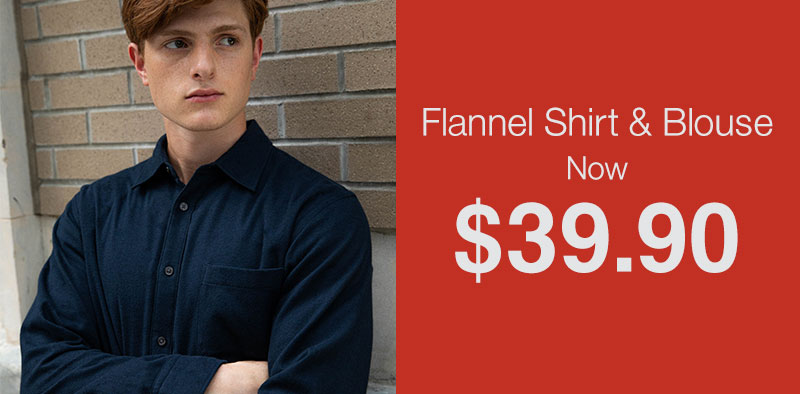 Shop Flannel Shirts Now $39.90