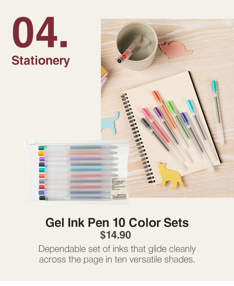 Shop Gel Ink Pen 10 Color Set