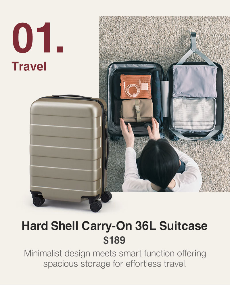 Shop Hard Shell Carry-On 36L Suitcase