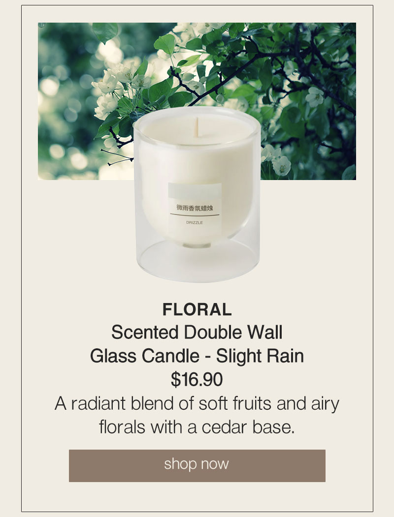 Shop Scented Double Wall Glass Candle