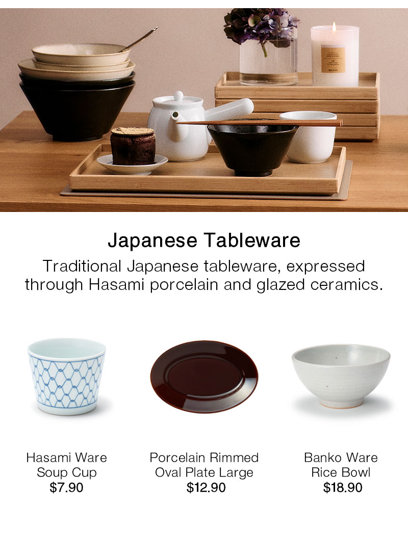 Shop Japanese tableware