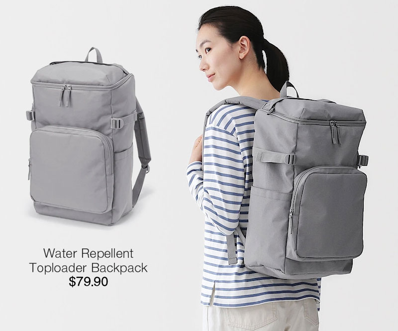 Shop Water Repellent Toploader Backpack