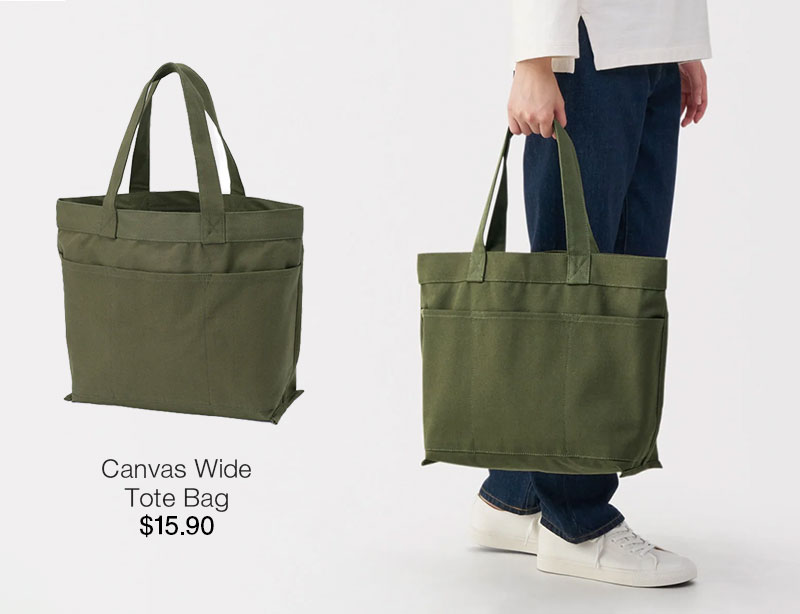 Shop Canvas WIde Tote