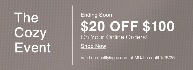 The Cozy Event $20 OFF $100 online orders