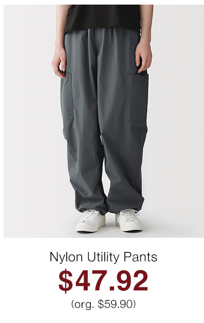 Shop Nylon Utility Pants
