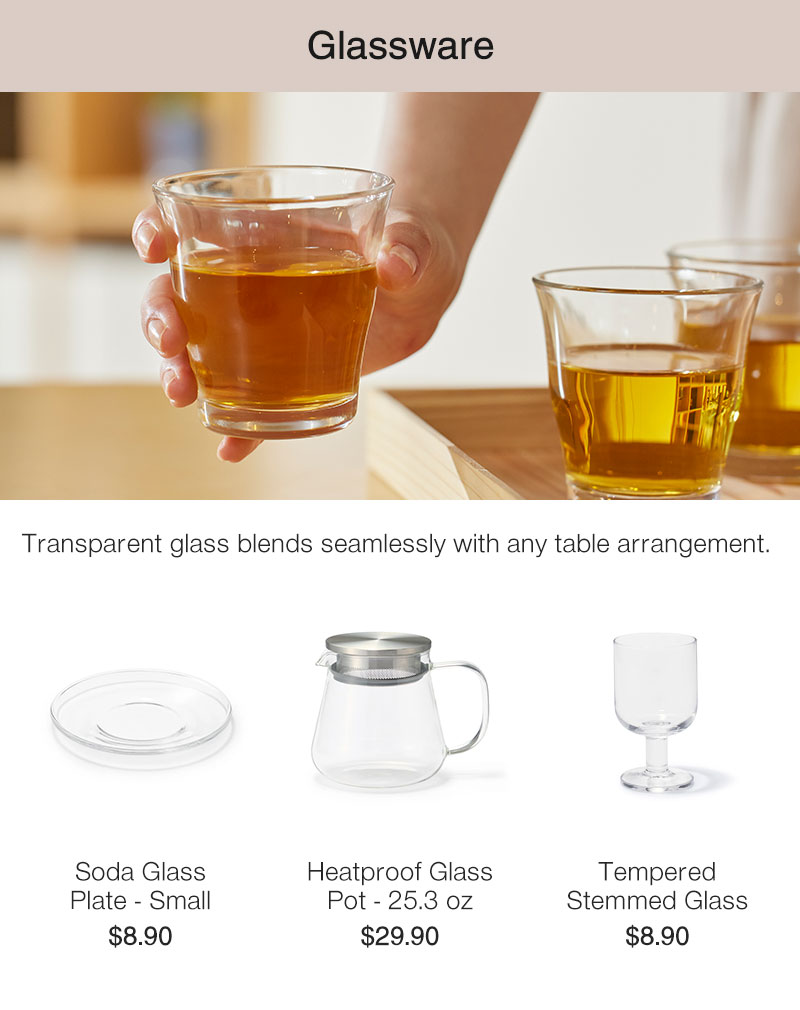 Shop Glassware