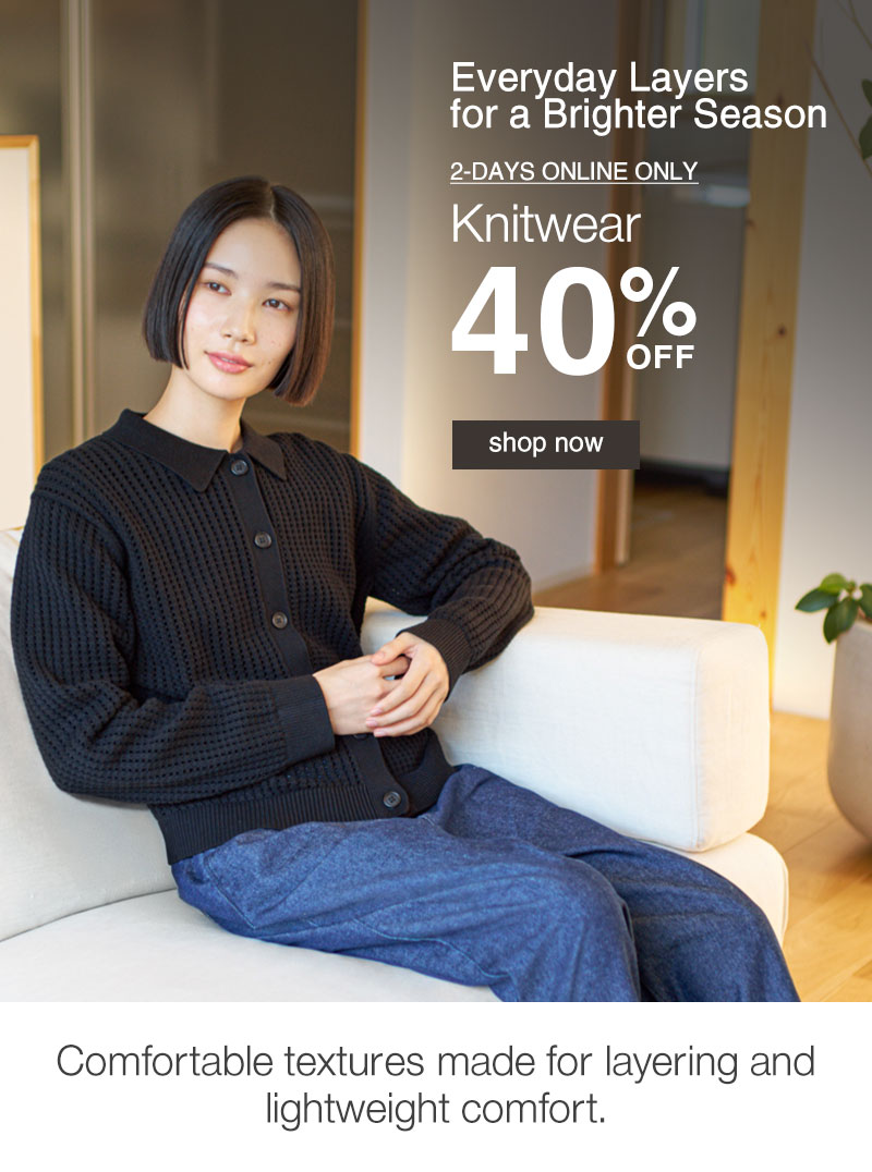 Shop 40% OFF Knitwear