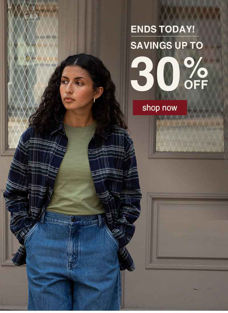 Shop Savings Up to 30% OFF