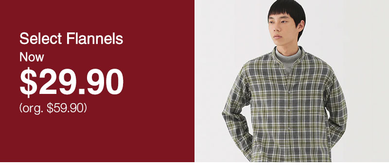 Shop Select Flannels
